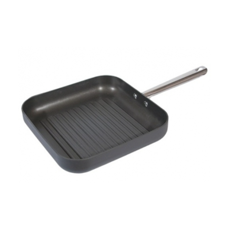 הארד אנודייז מחבת גריל 28 סמ