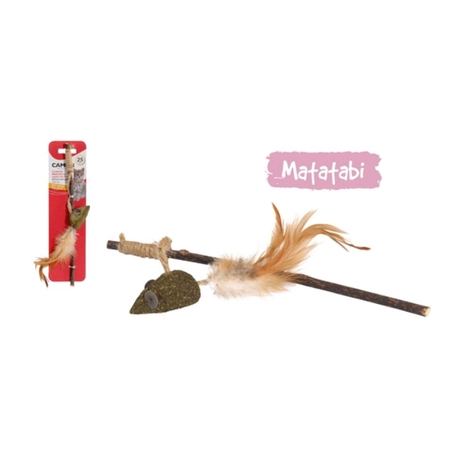 חכת מטאטאבי עם עכבר קטניפ