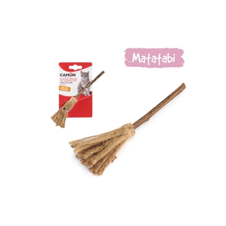 צעצוע לחתול עם מטאטאבי- מטאטא