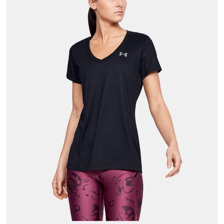 חולצת אנדר אמור נשים Under Armour Women's Tech V-Neck 