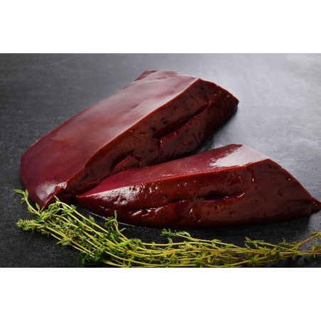 כבד עגל פרוס