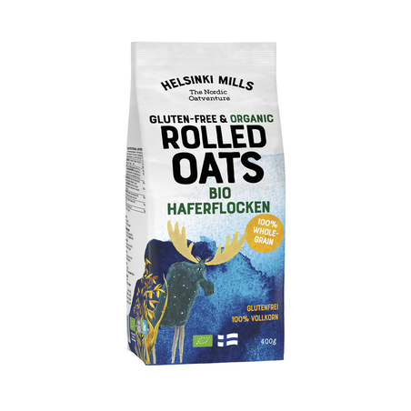 שיבולת שועל מלאה, אורגנית, ללא גלוטן 400 גרם