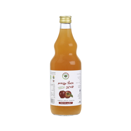 חומץ תפוחים אורגני 750 מ'ל