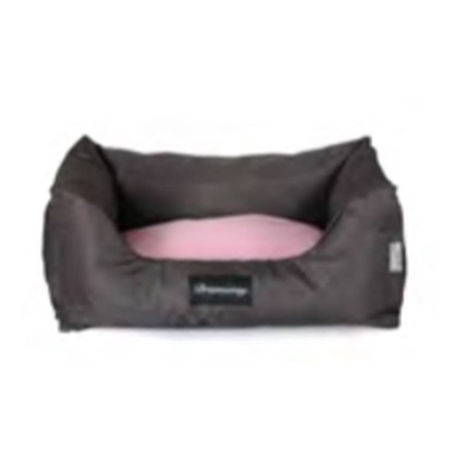 ספת בוסטון אפור ורוד -  80X62X22  