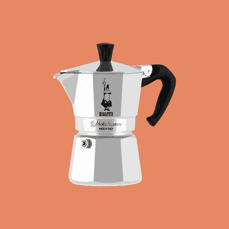 מקינטה ביאלטי אספרסו - 4 כוסות קפה 