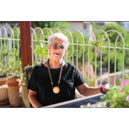 necklace ofri in black&gold 