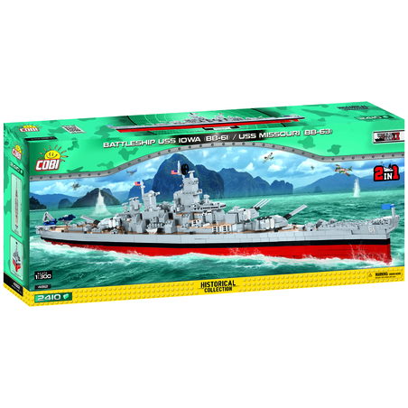 USS IOWA - איווה ומיזורי - אוניות הקרב של הצי האמריקאי