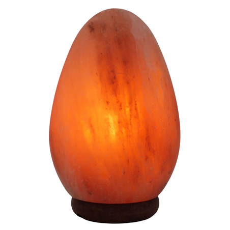 מנורת גביש מלח הימלאיה בצורת ביצה