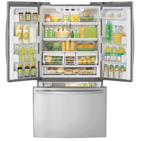 מקרר 3 דלתות 790 ליטר מבית LG דגם GRB265MAJ