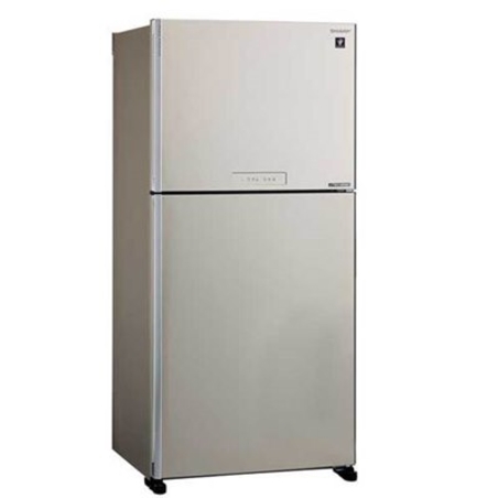 מקרר מקפיא עליון שארפ דגם SJ-4355 נפח 558 ליטר SHARP ציפוי זכוכית 