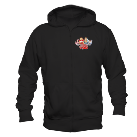 קפוצ'ון עם רוכסן – ספיר שחור