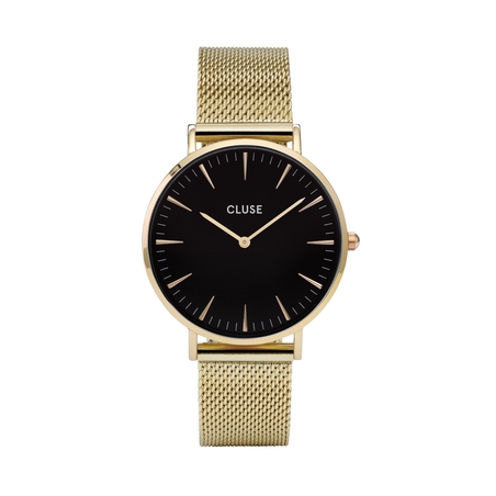 38 mm - CW0101201014  Boho Chic Mesh Black, Gold Colour