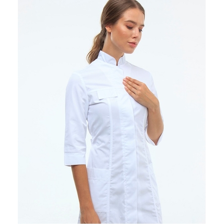 Scrubs gown for women White 105
