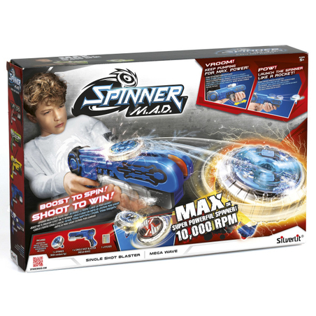 ספינר ואקדח שיגור M.A.D - הספינר המהיר ביותר בעולם 