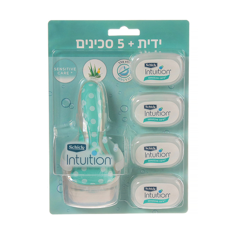 שיק אינטואישן אישה מארז ידית ו-5 סכינים