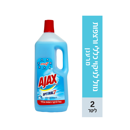 אג'קס ניקוי כללי עוצמת ה7 כחול 2 ליטר