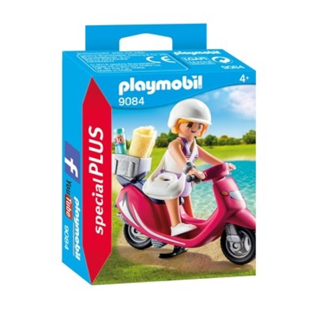 פליימוביל 9084 - גברת על אופנוע