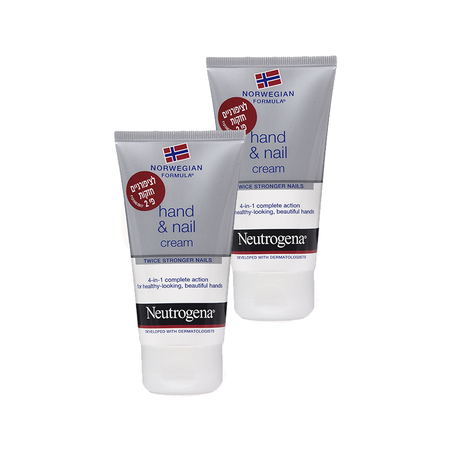 ניוטרוג'ינה זוג קרם ידיים וציפורניים