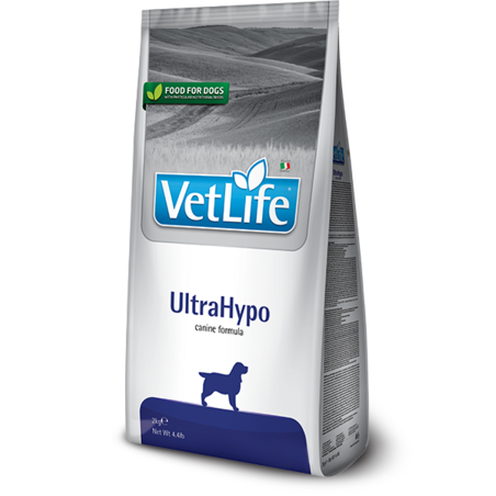 Vet Life Ultrahypo וט לייף אולטרה היפו מזון רפואי לכלב 2 ק