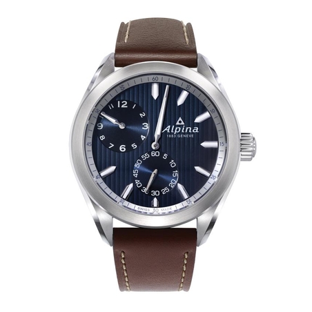 ALPINER REGULATOR AUTOMATIC DARK BLUE BROWN