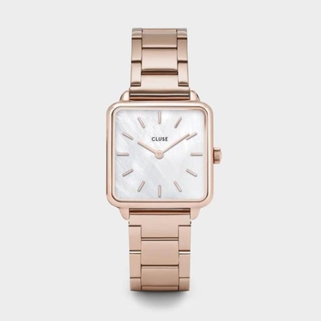 La Tatragone Steel White Pearl, Rose Gold Colour