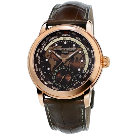 שעון Frederique Constant Manufacture Worldtimer FC-718BRWM4H4
