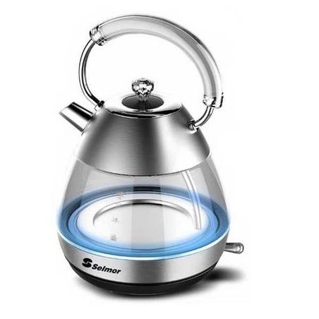 קומקום חשמלי זכוכית Selmor SE930 ‏1.7 ‏ליטר סלמור