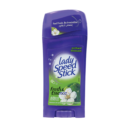 ליידי ספיד סטיק פרש אנד אסנס דאודורנט סטיק בניחוח פריחת הפרדס 65 גרם