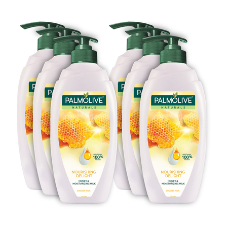 פלמוליב נטורלז מארז תחליבי רחצה - 6 יח'