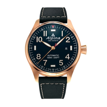 שעון Alpina Startimer Pilot Automatic Navy Blue Dial