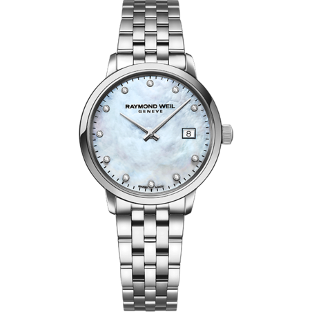 Toccata Ladies White Mother-of-Pearl Diamond 5985-ST-97081