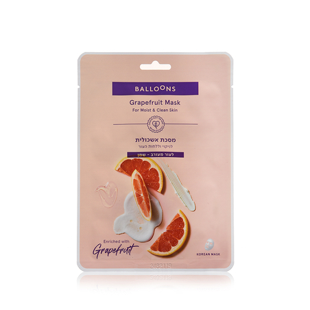 בלונס מסכת אשכולית אדומה