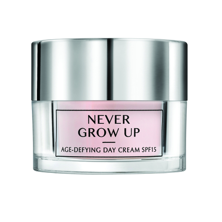 Soft Touch קרם יום להאטת סימני גיל מסדרת NEVER GROW UP ,לעור רגיל עד מעורב,50 מ