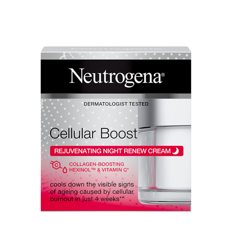 ניוטרוגינה אנטי אייגינג סלולרבוסט קרם לילה 50 מ