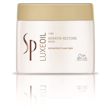 WELLA  מסכת קרטין משקמת מסדרת לוקס אויל ,400 מ