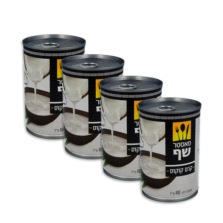 מאסטר שף מארז קרם קוקוס - 4 יח' 