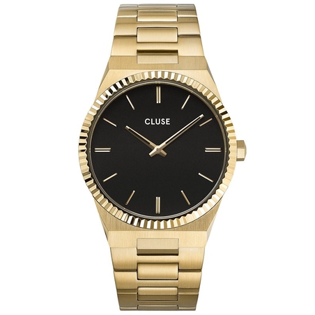 CW0101503007  Vigoureux Steel Black, Gold Colour