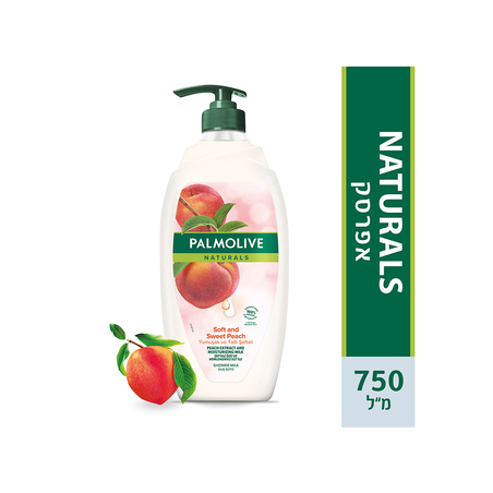 פלמוליב נטורלס אפרסק תחליב רחצה 750 מ'ל
