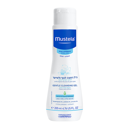 ג'ל רחצה לגוף ולשיער 200 מ'ל