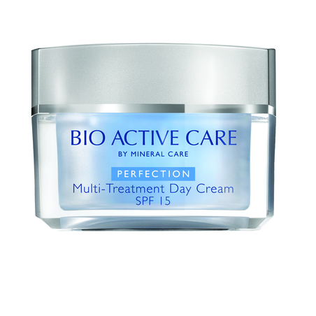 BIO ACTIVE קרם יום , SPF 15 מסדרת PERFECTION לכל סוגי העור, מ