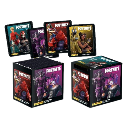 פורטנייט - 5 מעטפות עם מדבקות (5 מדבקות במעט')