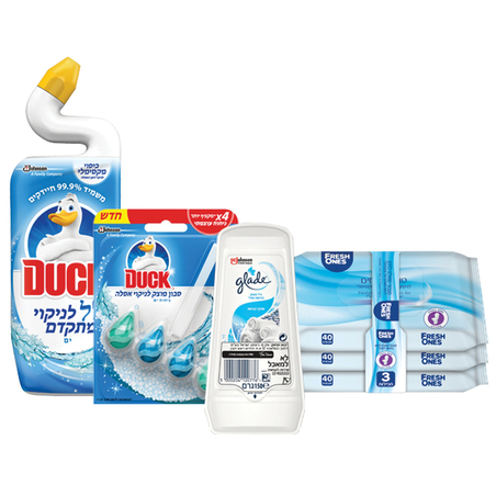 מארז הגיינה לחדר השירותים