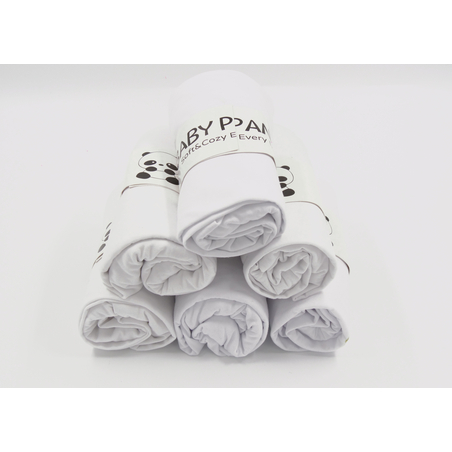 סדין למיטת תינוק | לבן