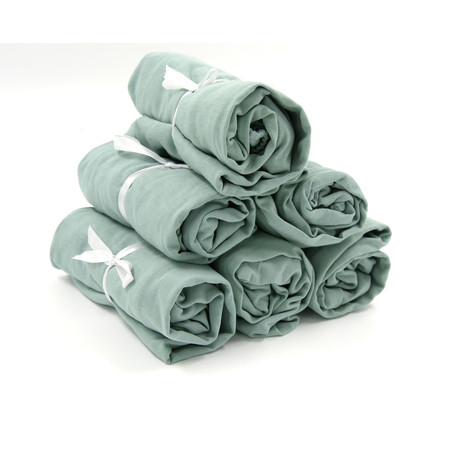 סדין למיטת תינוק | מנטה