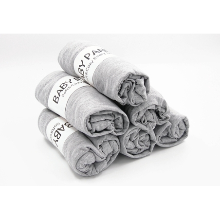 סדין למיטת תינוק| אפור מלאנז