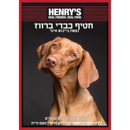 חטיף הנריס - כבד ברווז