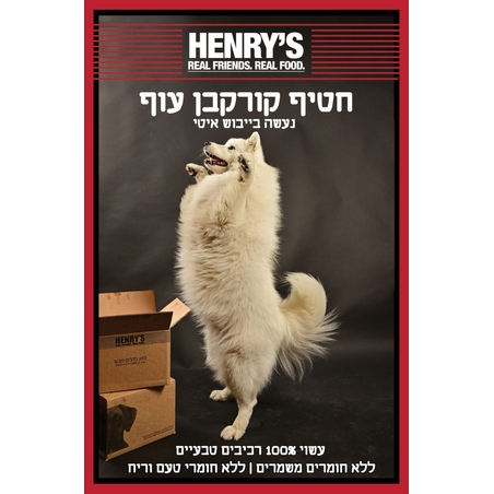 חטיף הנריס - קורקבן עוף