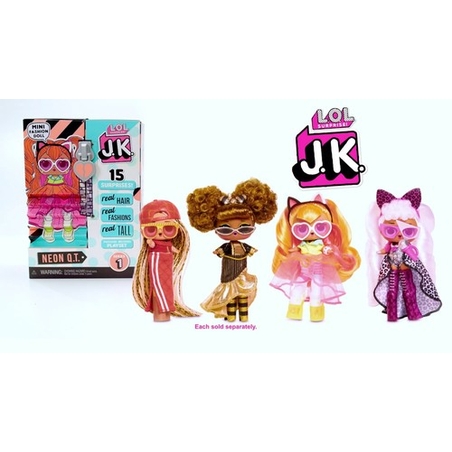 LOL J.K מיני בובת אופנה עם 15 הפתעות