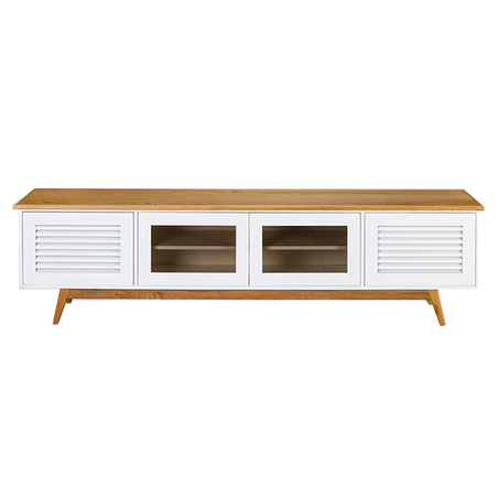 מזנון דגם תריס - לבן