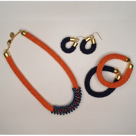 סט מושלם | שרשרת, צמידים, עגילים